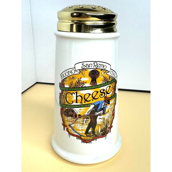 Vintage San Remo Himark Parmesan Cheese Shaker w/Complete Lid Ensamble - Picture 1 of 8